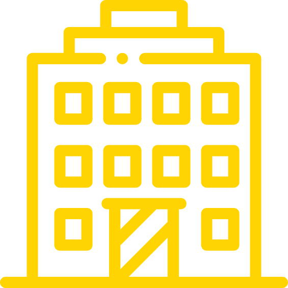 icono saneamiento amarillo